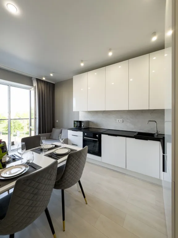 Квартира Квартира Дизайнерский апартамент с видом на море — Зеленоградск