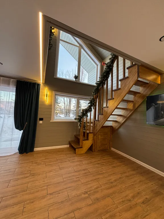 Уютный барнхаус «Тихое место» в живописном Шерегеше