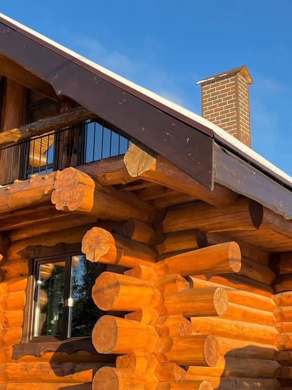 Коттедж Шикарный дом из бревна — аренда посуточно в Шерегеш