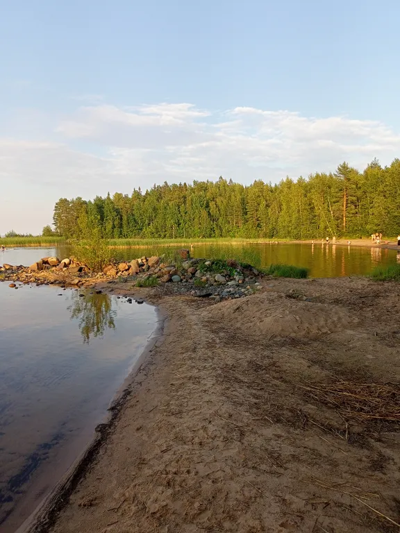 Коттедж Скандинавия - дом на берегу Онежского озера в 25 километрах от Петрозаводска — Деревянное