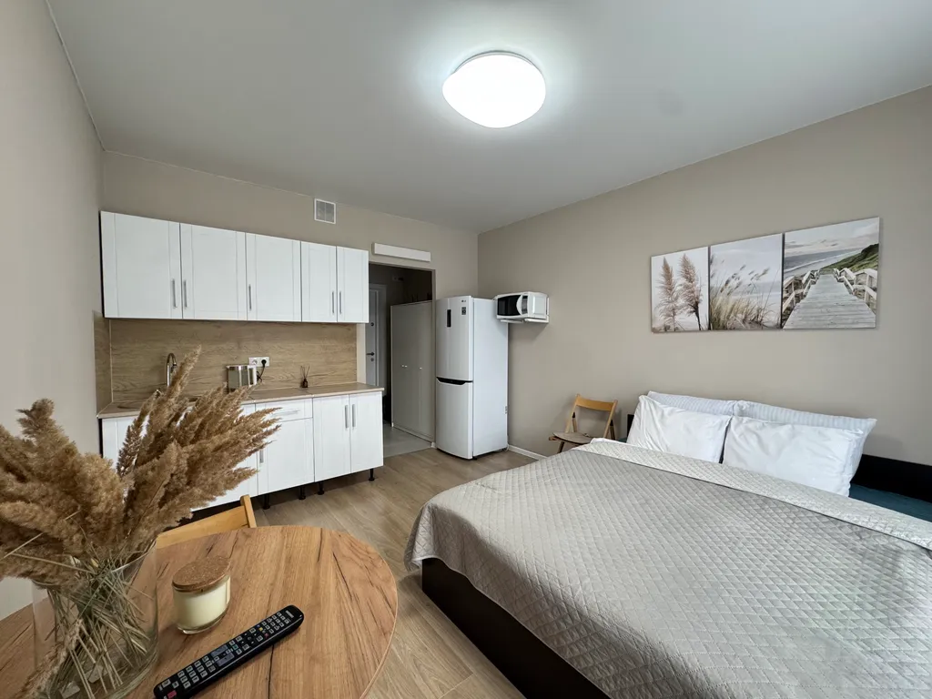 Уютная квартира с новым ремонтом и лесом под окном