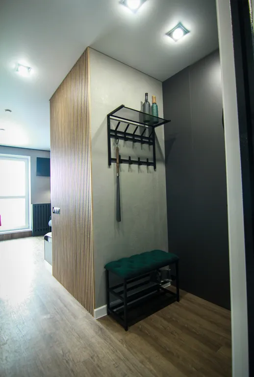 Стильная студия с панорамным видом