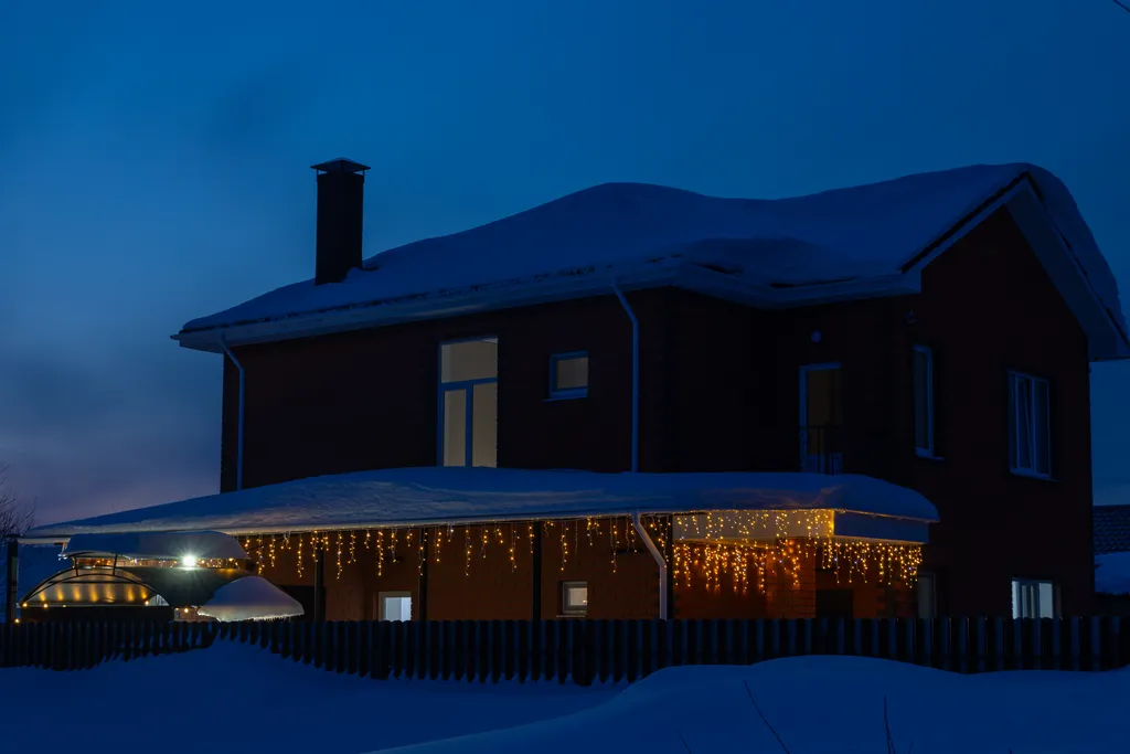 Уютный дом с чаном для большой компании