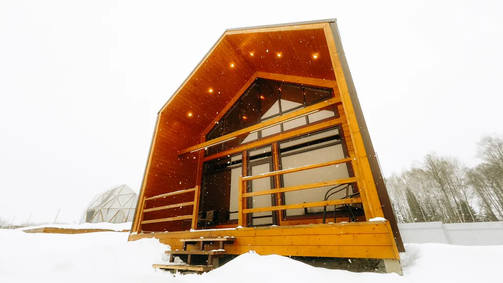 Дом в стиле Барнхаус