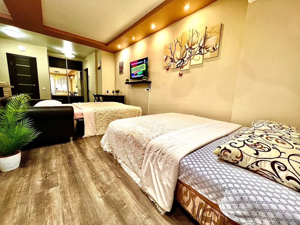 Квартира Квартира Дизайнерская студия на 9 этаже в ЖК Современник рядом с МТЛ-Арена — Самара