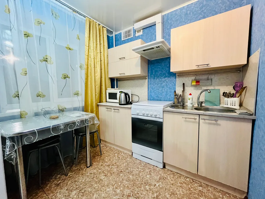 Двухкомнатная квартира с пятью раздельными спальными местами