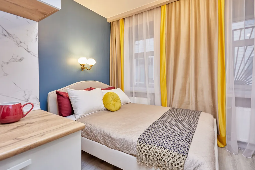 Квартира Квартира Уютная студия Терракотта — Санкт-Петербург