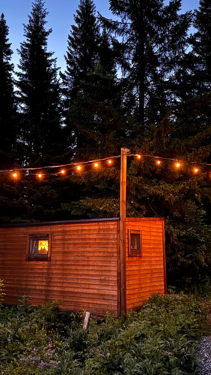 Уютный домик для двоих рядом с Белой