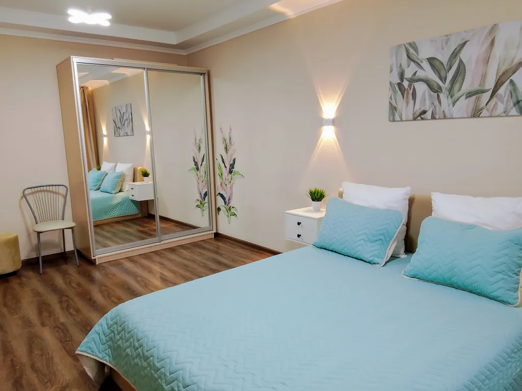 Уютные апартаменты с шикарным видом на город