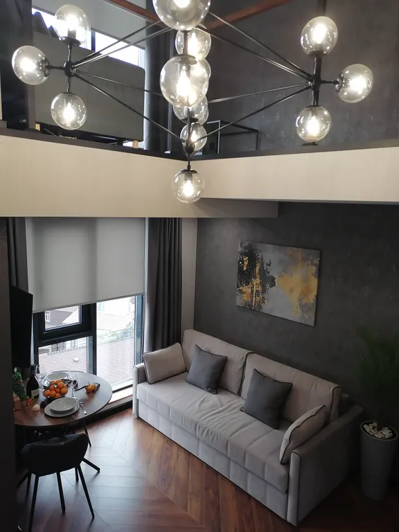 Квартира Двухуровневая квартира с видом на море — Адлер