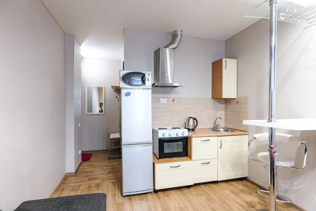 Небольшая студия гостиничного типа