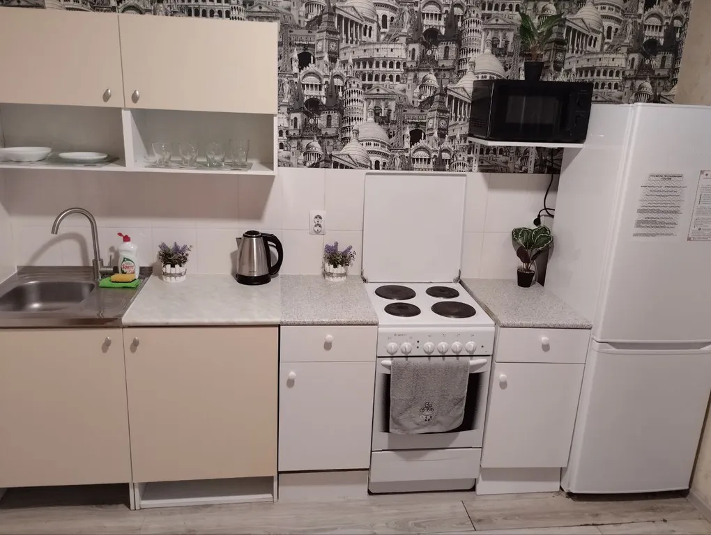 Уютная квартира с видом на стадион в ЖК Панораме