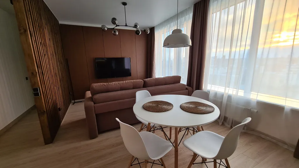 Апартамент на 20 этаже с видом на город