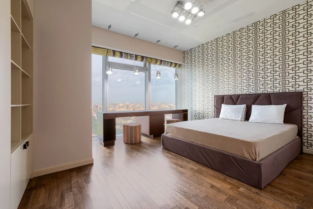 Апартаменты Москва Сити вид - золотой угол