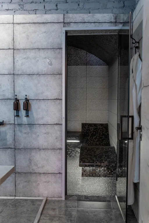 Квартира с хамамом и зоной для барбекю