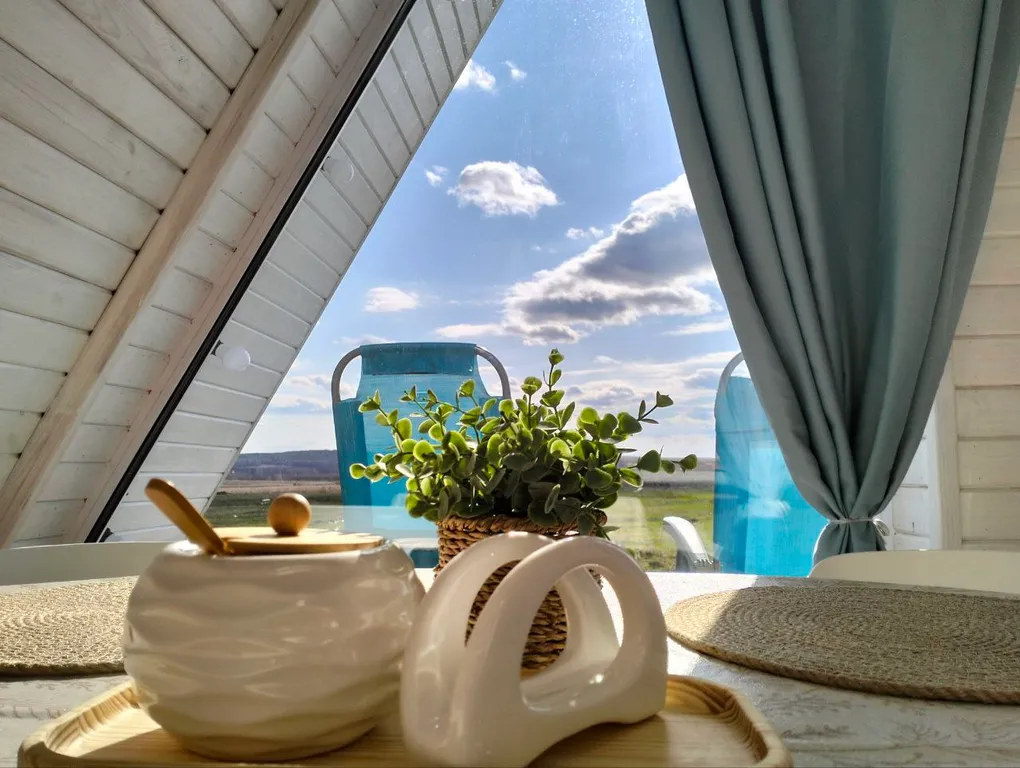 Дом с баней и чаном Просторы Грин