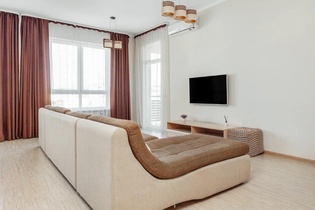 Большая квартира у моря с видом на горы