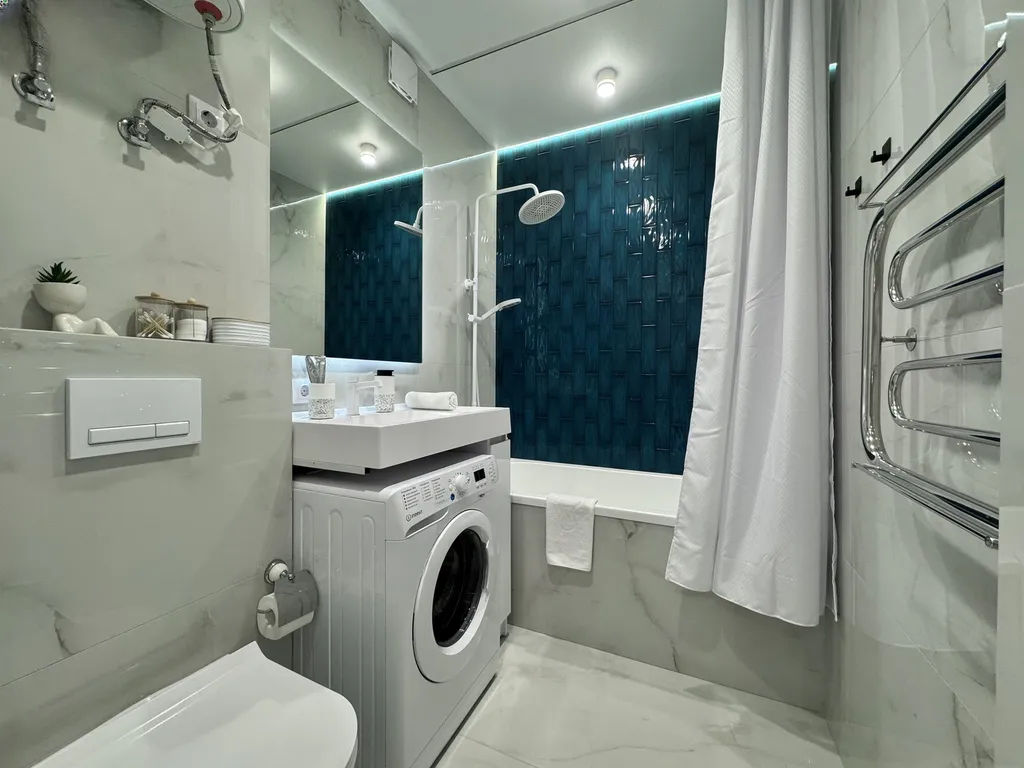 Светлая студия в ЖК Облака 2 у метро Октябрьская