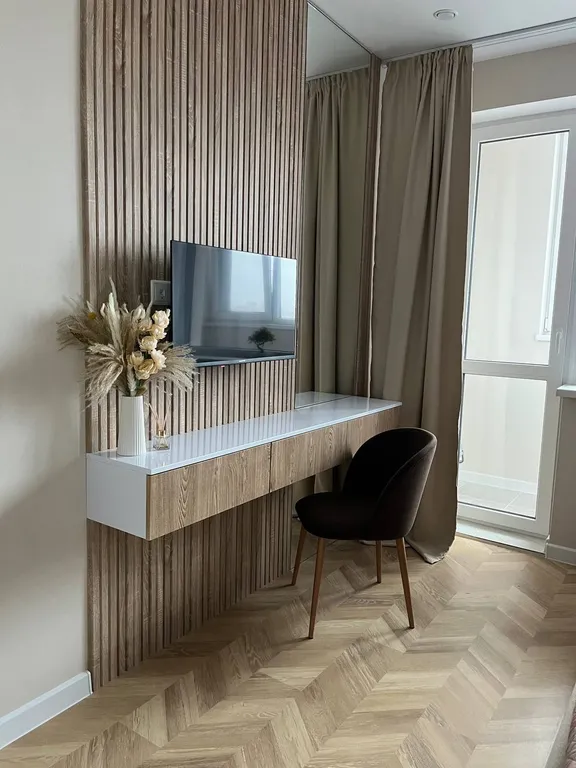 Стильная студия в современном комплексе