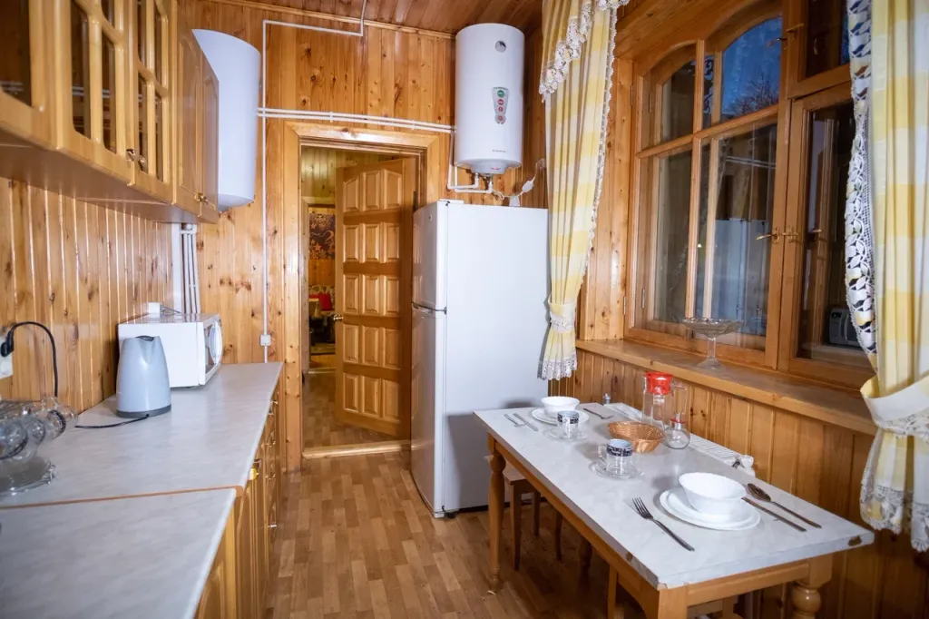 Коттедж с камином и видом на горы