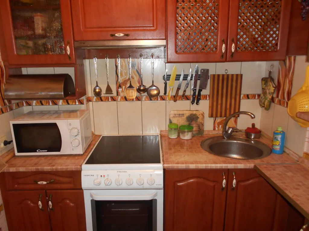 Уютная двухкомнатная квартира с видом на горы