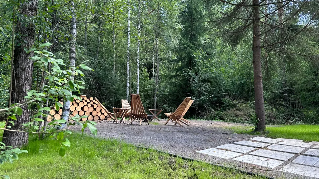 Дом с баней и банным чаном