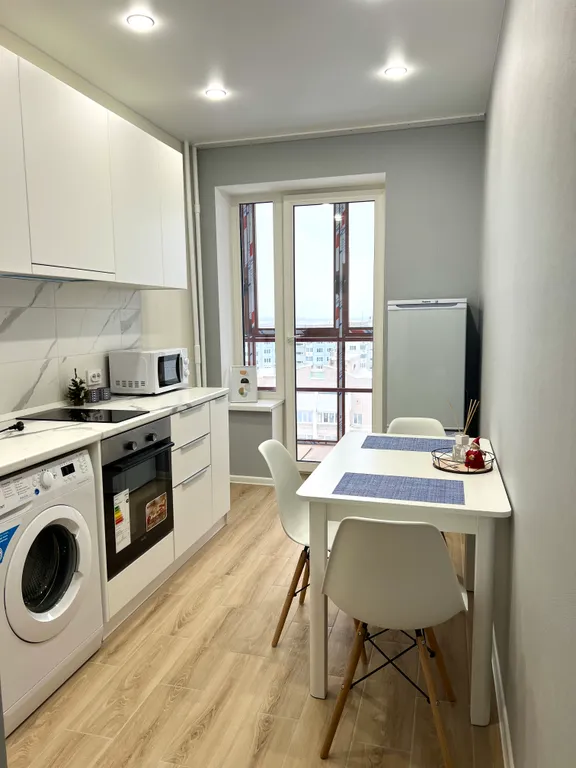 уютная квартира в новом доме.