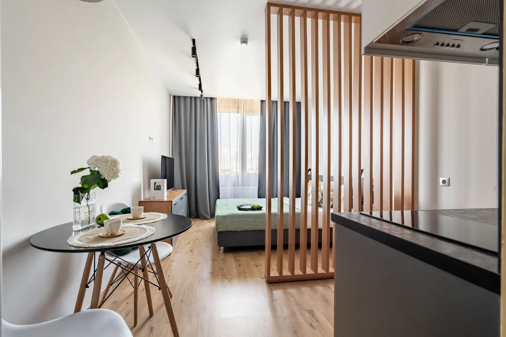 Квартира Квартира Вудгрей Home Apart по дороге на Турухтанные острова — Санкт-Петербург