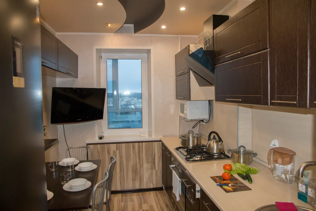 Однокомнатная с джакузи и теплыми полами