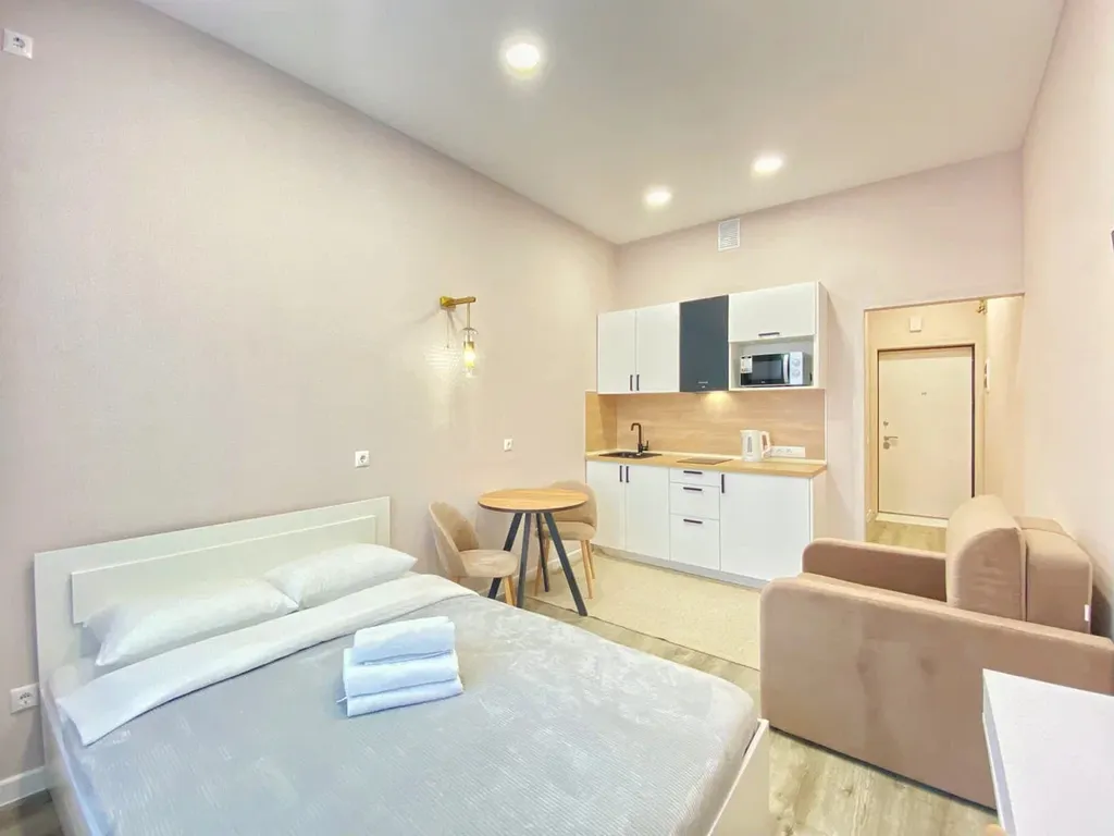 Квартира Студия апарт-комфорт beige в жк сердце Ярославля (жд яр. Главный) — аренда посуточно в Ярославль