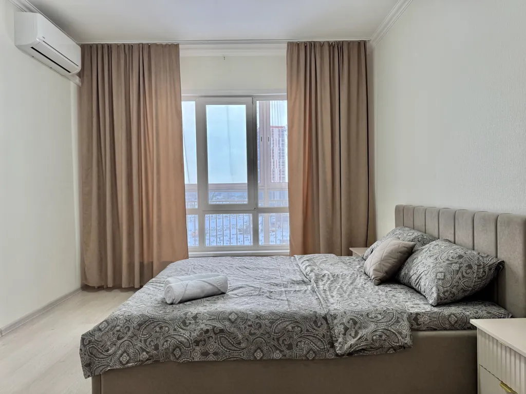 Квартира Квартира Просторная двушка с кондиционером и ПММ у Аквапарка — Новосибирск