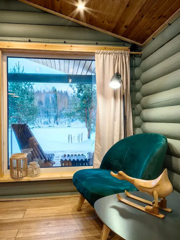 Коттедж Уютный дом на берегу реки в Карелии — аренда посуточно в Олонец