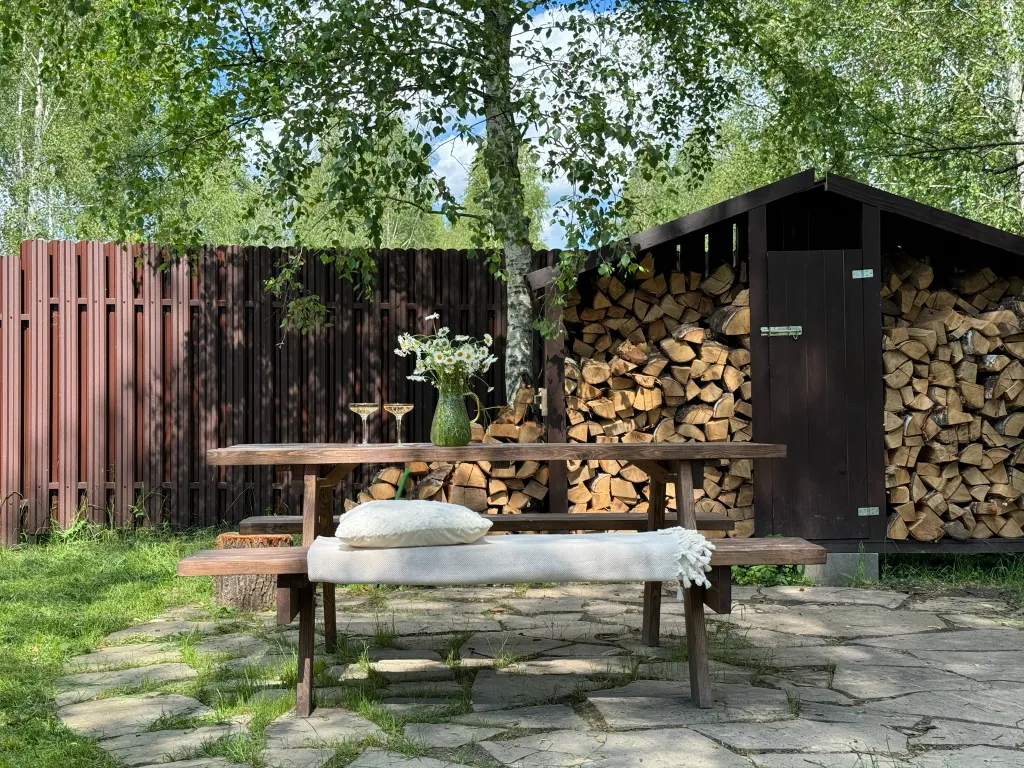 Коттедж Панорамный дом с сауной и чаном у заповедника — Семеновское