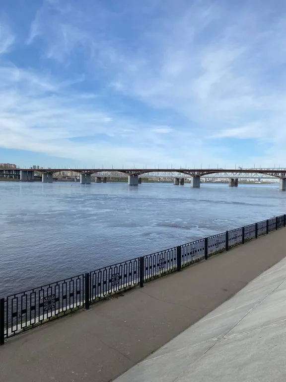 Квартира Квартира Уютная студия с красивым видом на Енисей — Красноярск