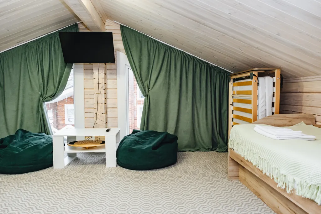 Коттедж на большую компанию близко от подъемника