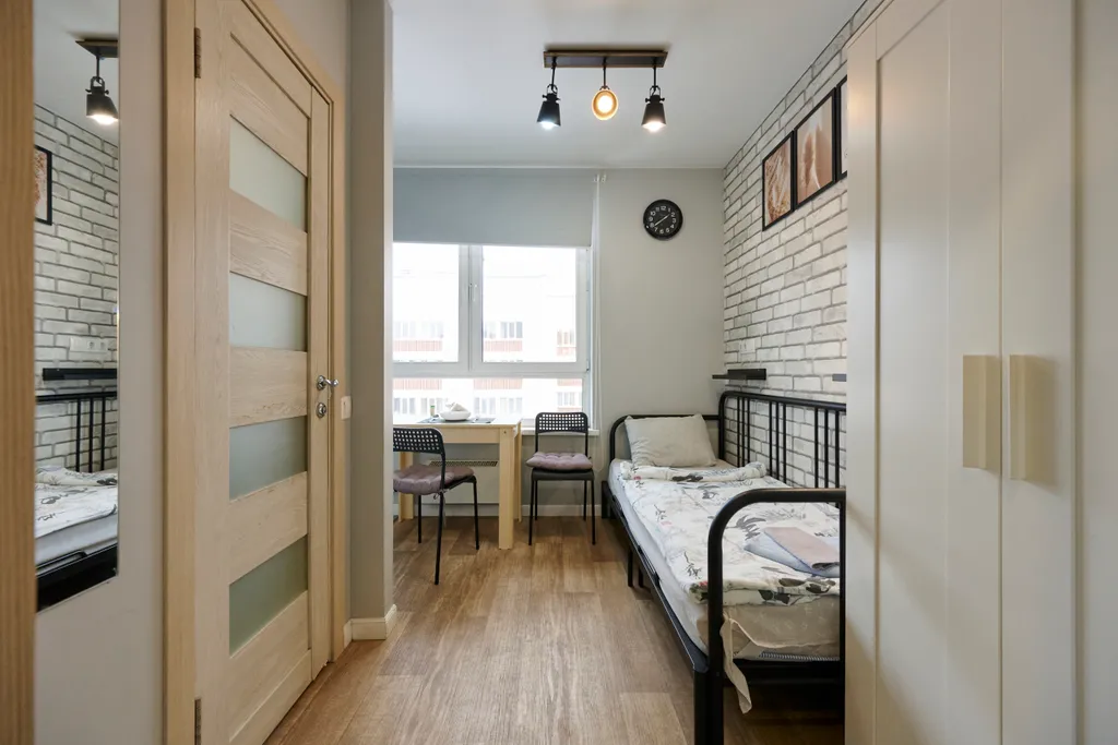 Квартира Квартира Уютная новая студия у метро — Москва