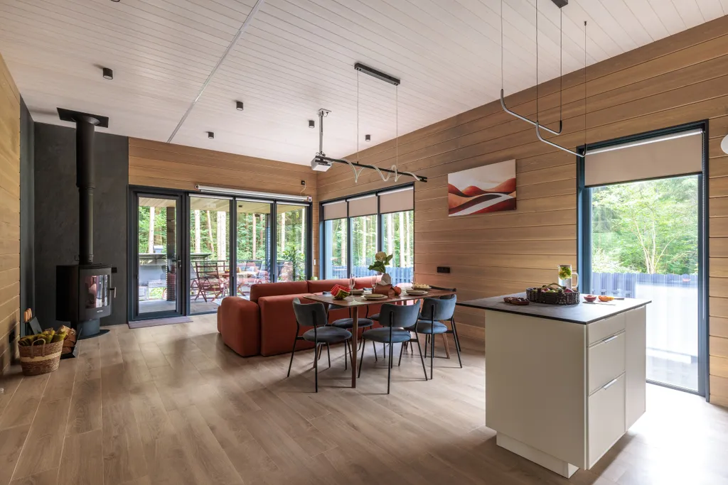 Приватный островок отдыха среди русского леса