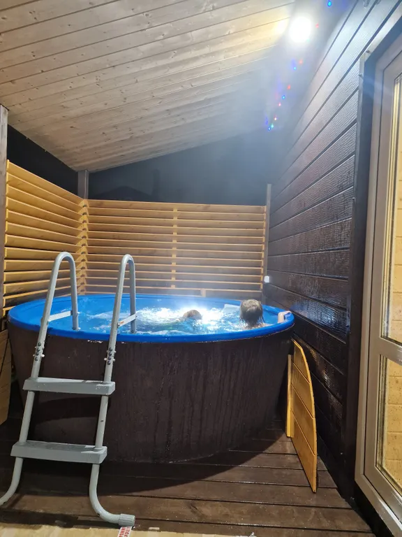 Дом с купелью и сауной