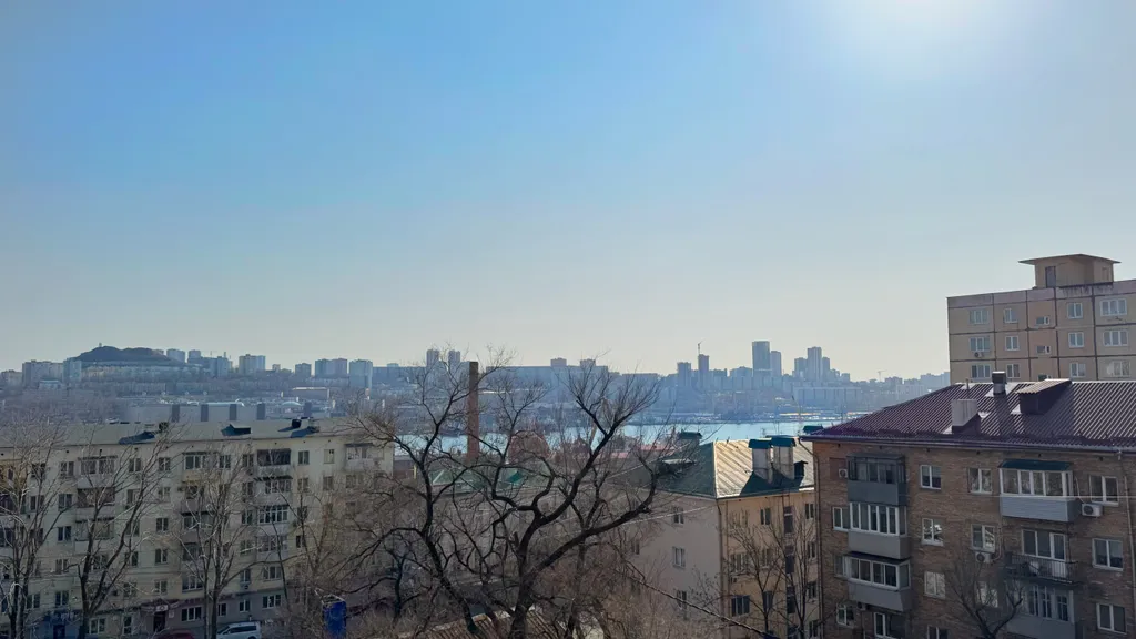 Квартира Солнечная квартира с видом на бухту Золотой Рог — Владивосток