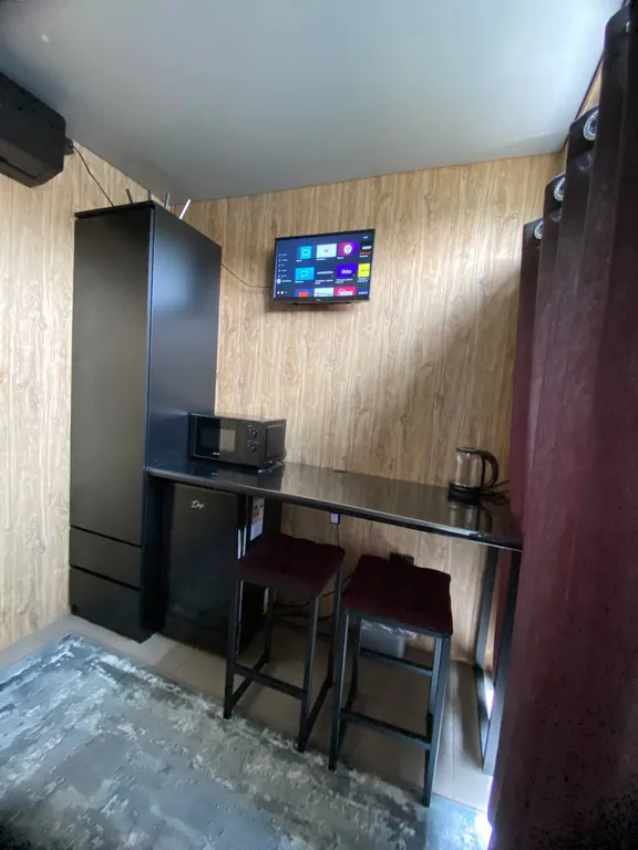 Студия с панорамным видом