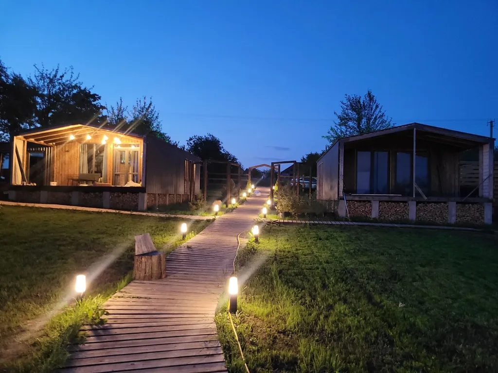 Дом с сибирским банным чаном