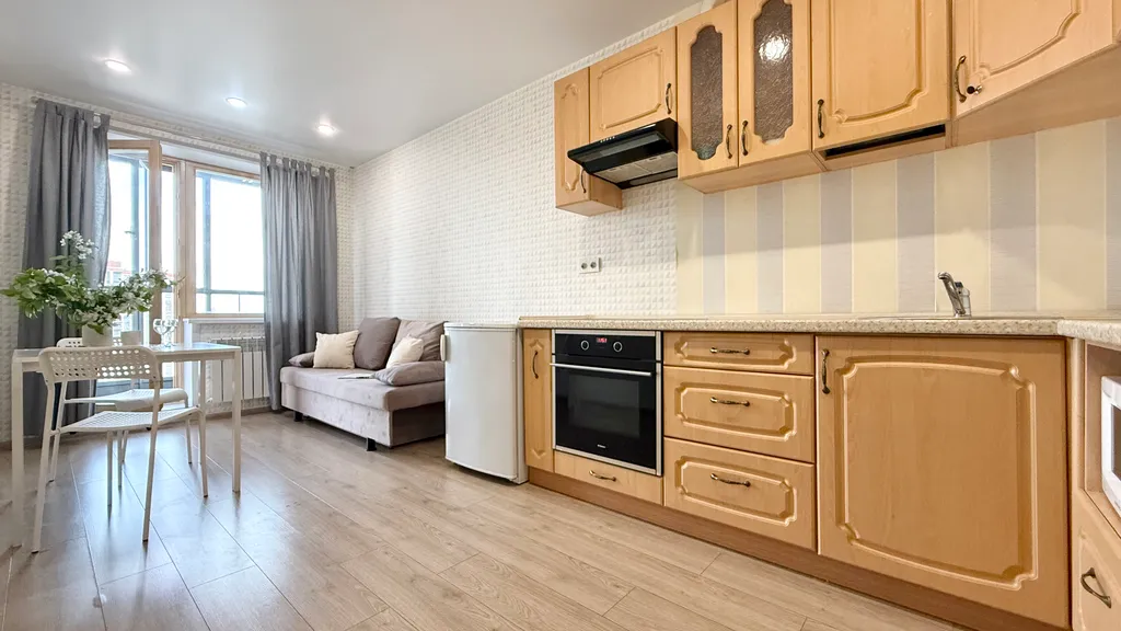 Квартира Hugge Place | Двухкомнатная студия у Аквапарка с Wi-Fi — Новосибирск