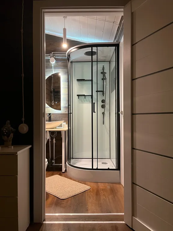 Dobrilovo Village уютный домик с видовой ванной, банным чаном и фурако