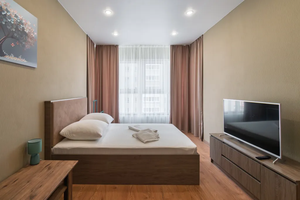 Уютная квартира с видом на реку в популярном ЖК