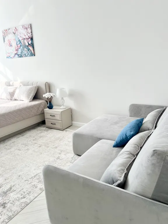 Уютные апартаменты в жилом комплексе комфорт-класса с видом на горы