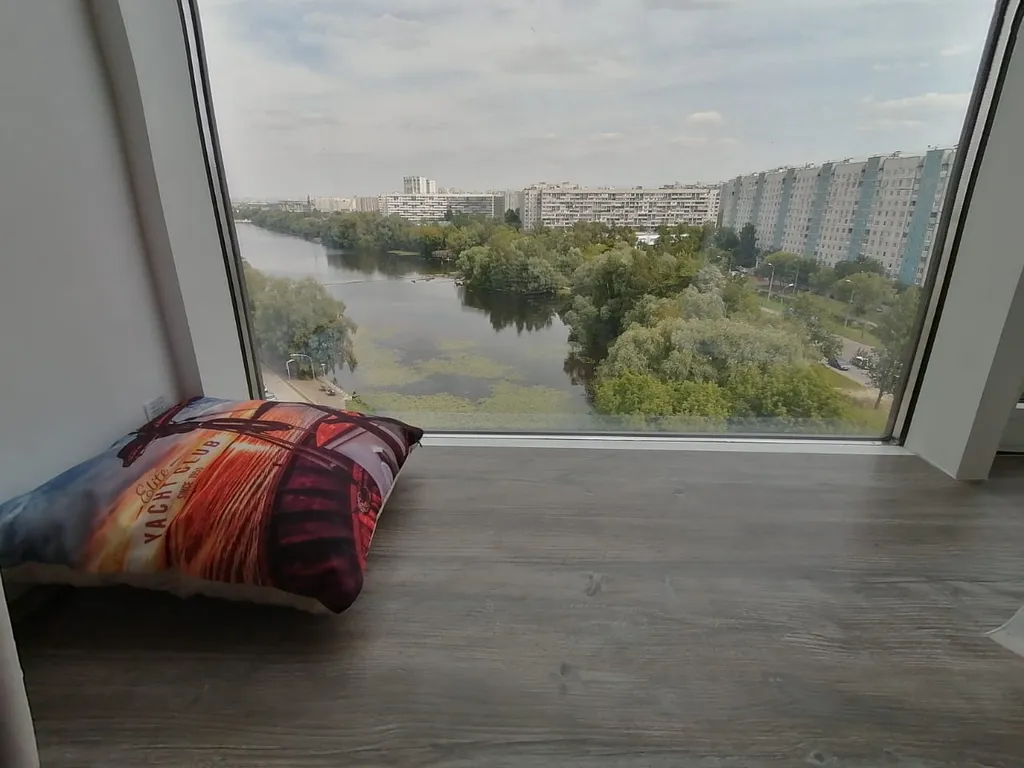 Квартира Квартира River Studio с видом на воду рядом с метро Нагатинский затон — Москва