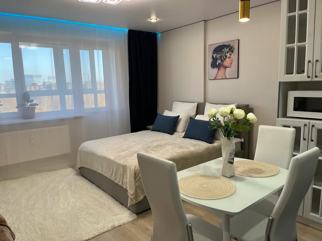 Уютная с современным ремонтом квартира напротив зоопарка