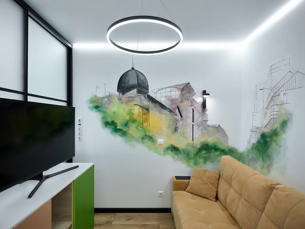 Двухкомнатная квартира на берегу моря