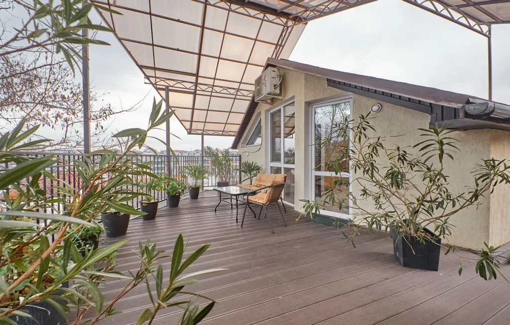 Квартира Апартаменты с большой террасой с видом на центр города и море — Севастополь