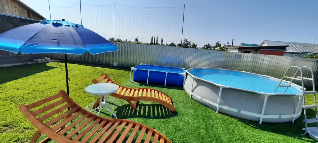 Домик на 4 чел со своей кухней и сан узлом